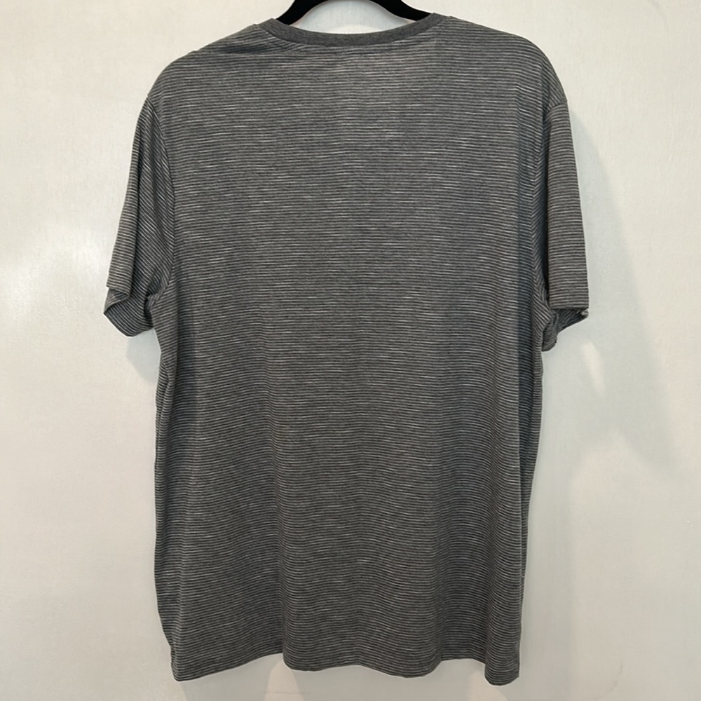 SONOMA 2 BUNDLE TEES MEN SIZE XL GRAY BLUE LINES NEW - Picture 7 of 11